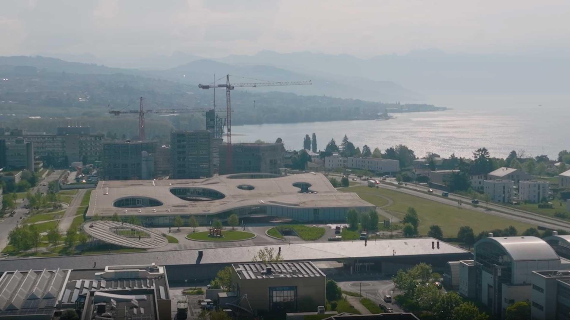 Production vidéo par drone en Suisse