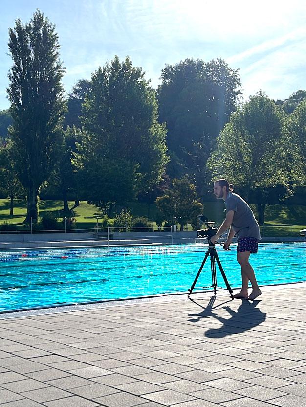 Tournage sous-marin pour le Programme de Master AISTS