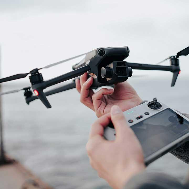 Service de tournage par drone par Darwin Productions