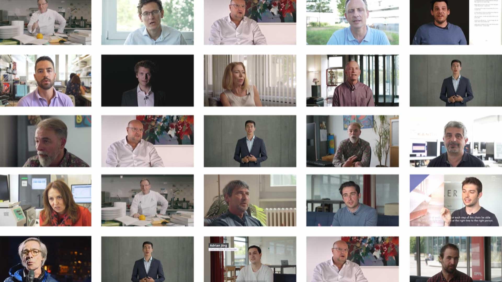 Services denregistrement vidéo dentretiens en Suisse